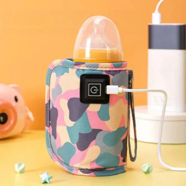 Calentador De Biberón Tetero Para Bebe Portatil Usb Viajero