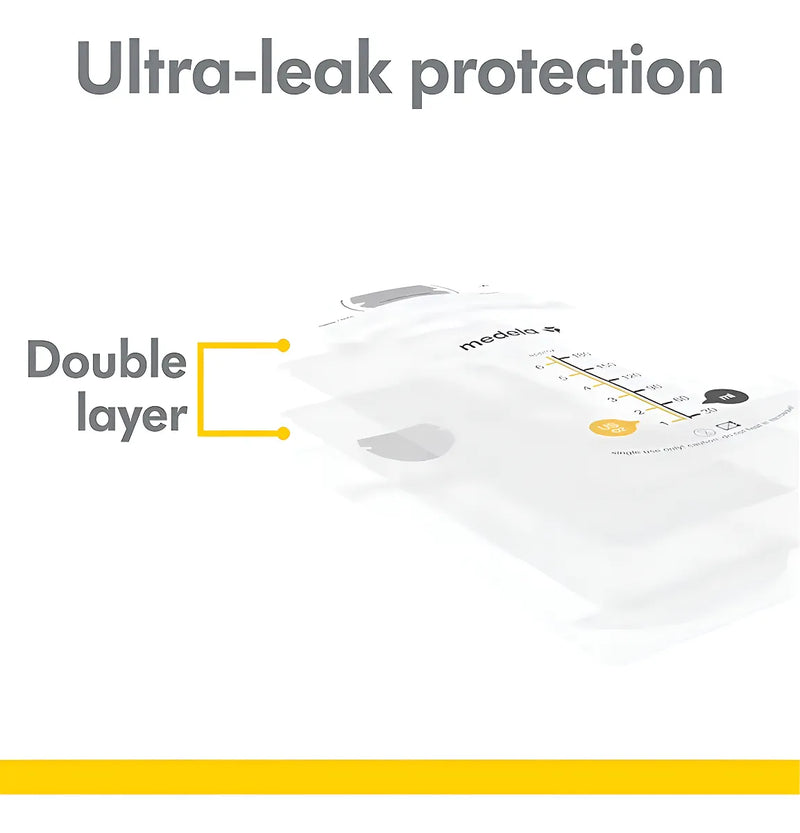 Medela Bolsas Para Almacenar Leche Materna 6oz/180ml 100pzs