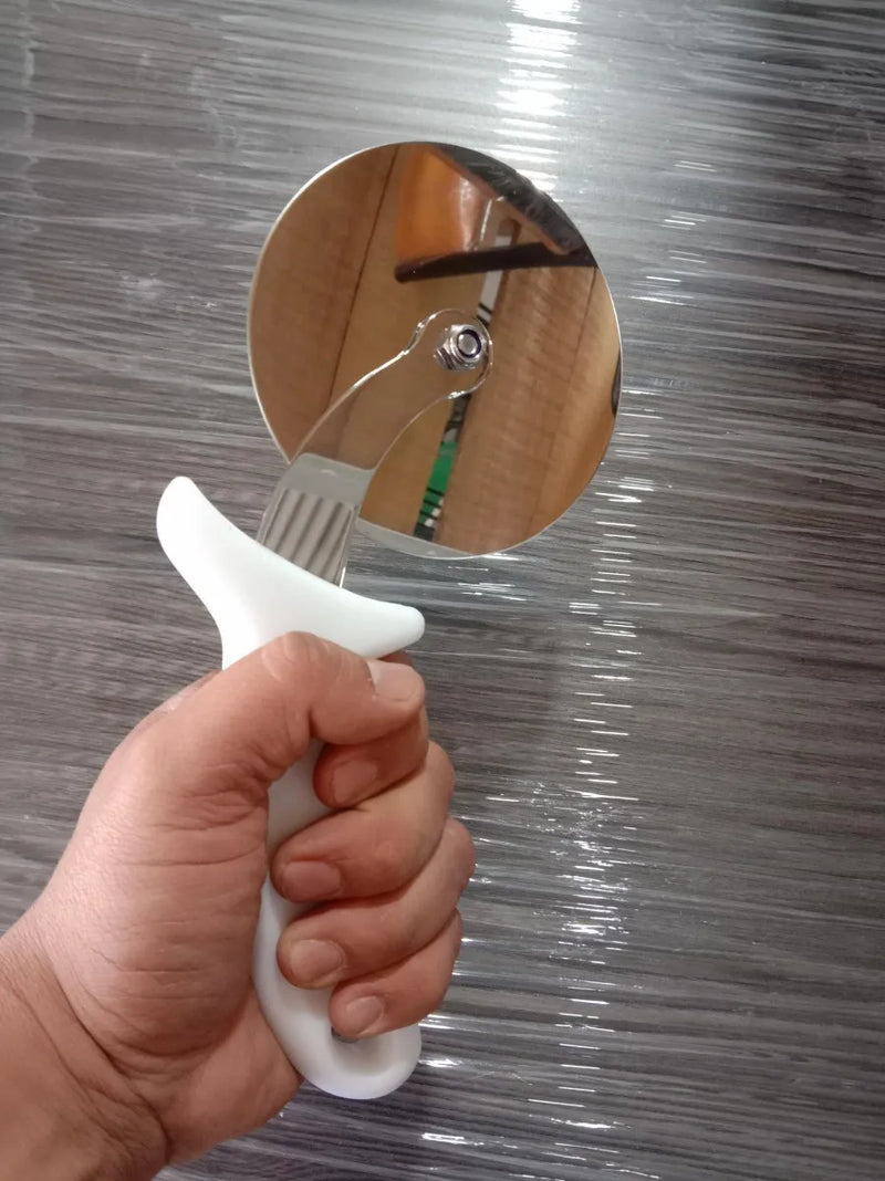 Cortador De Pizza, De Queso En Acero Inoxidable.envío Gratis Blanco