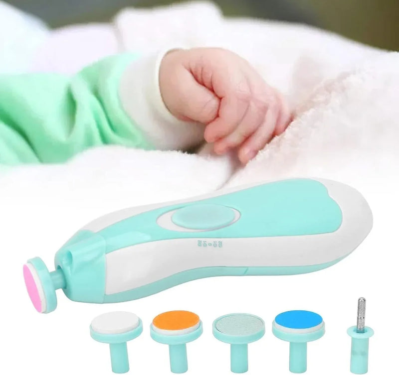 Lima De Uñas Eléctrico Para Beb Azul