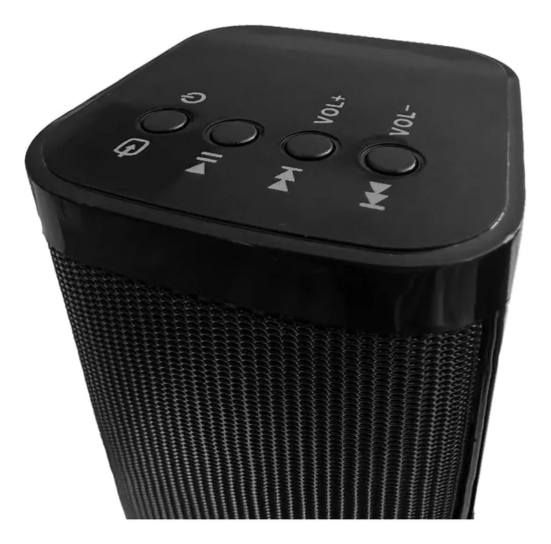 Barra De Sonido Bluetooth Mertec Convertible 2en1 Bt Mt-025b Negro