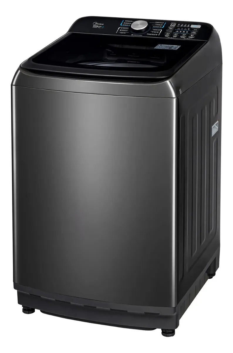 Lavadora Midea 16 Kg Wave Wash Gris Carga Superior
