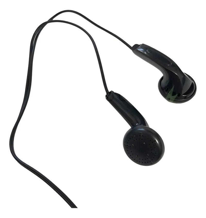 Fone De Ouvido In-ear Zte Zte Manos Libres Universal 3.5mm Negro Com Luz Negro