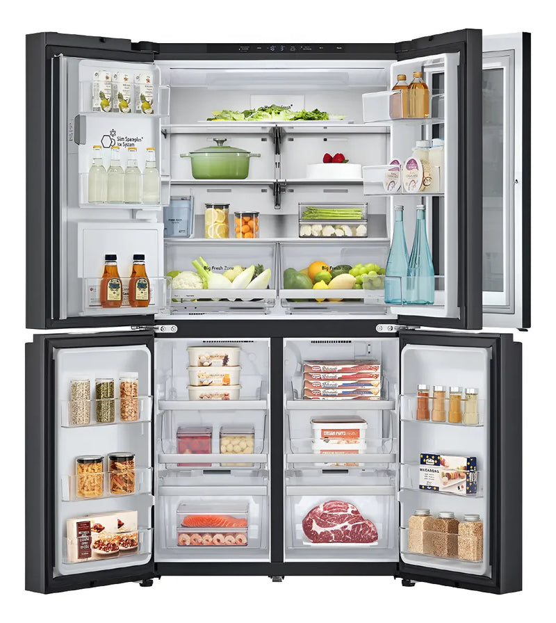 Nevecón LG French Door 642l Negro Instaview Uvnano Gm92sxv Negro