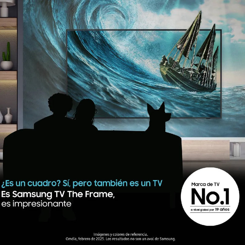 Tv Samsung Frame 55 Qled + Parlante Smart Music + Marco