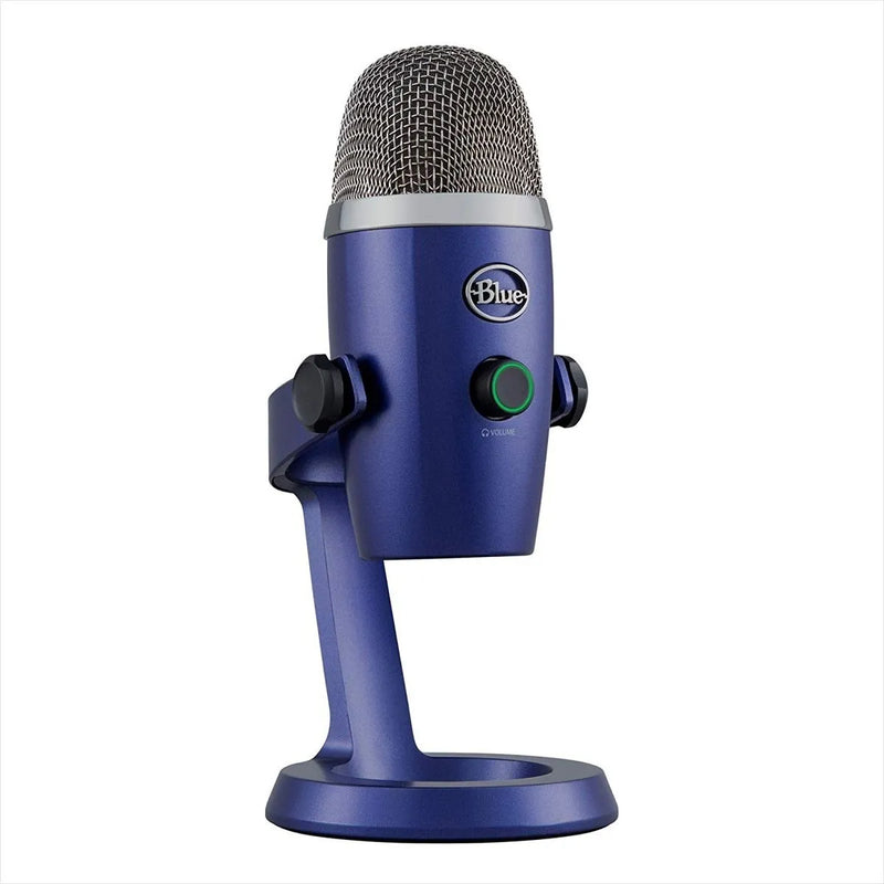 Micrófono Blue Yeti Nano Condensador Omnidireccional color vivid blueS