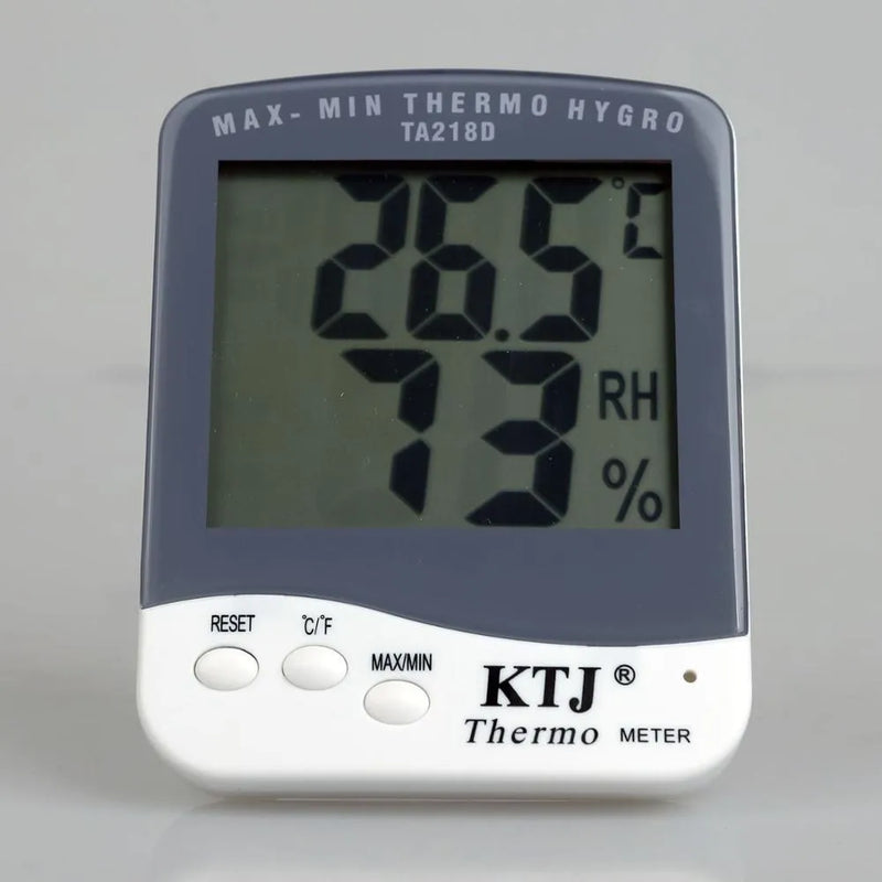 Termómetro Higrómetro Digital Reloj
