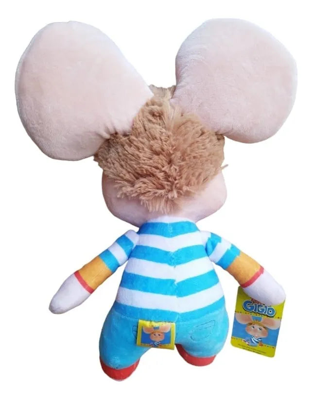 Peluche Topo Gigio, Incluye Caja De Regalo