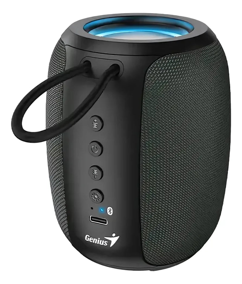 Parlante Bluethoo Sp-915bt Black Grey Gris