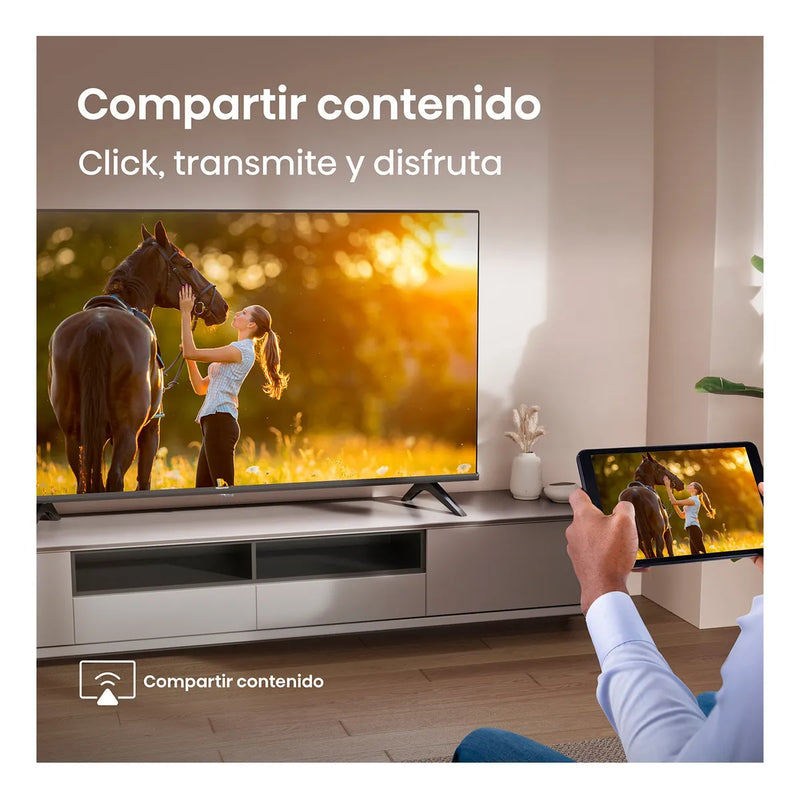 Tv Hisense Fhd 43 Smart Negro 43a4nv