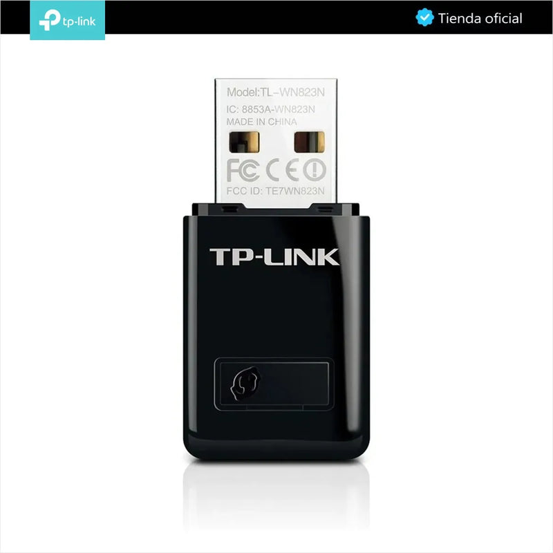 Tp-link, Tarjeta De Red Usb Inalámbrico 300mbps, Tl-wn823n
