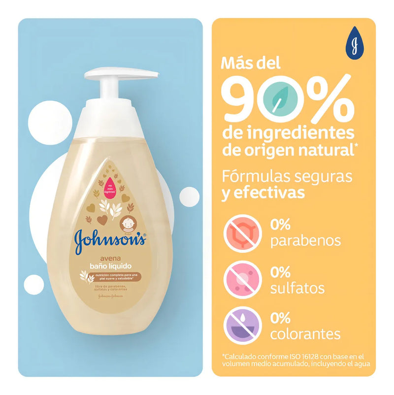 Baño Líquido Bebé Johnson's Ave