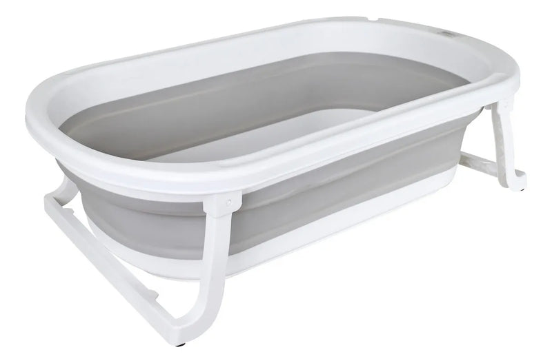 Bañera Bebe Plegable Portatil Wanda Happy Baby Color Gris