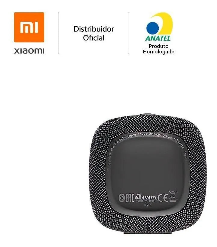 Altavoz Parlante Inalambrico Bt 5.0 16w Xiaomi Tws 13hr Ipx7 Negro