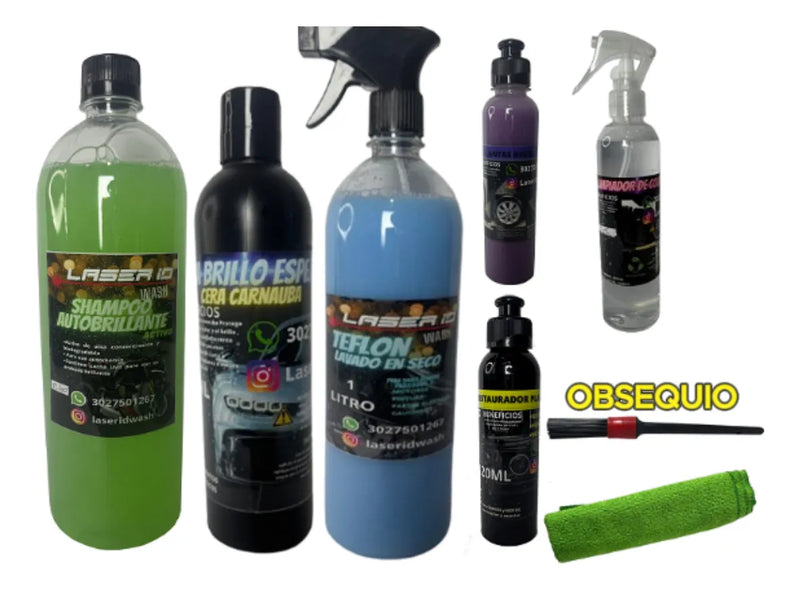 Kit Lavado Automoviles