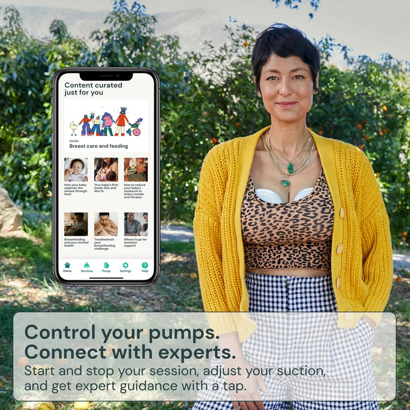Willow Go - Hands Free Breast Pump - Wearable Breastfeeding