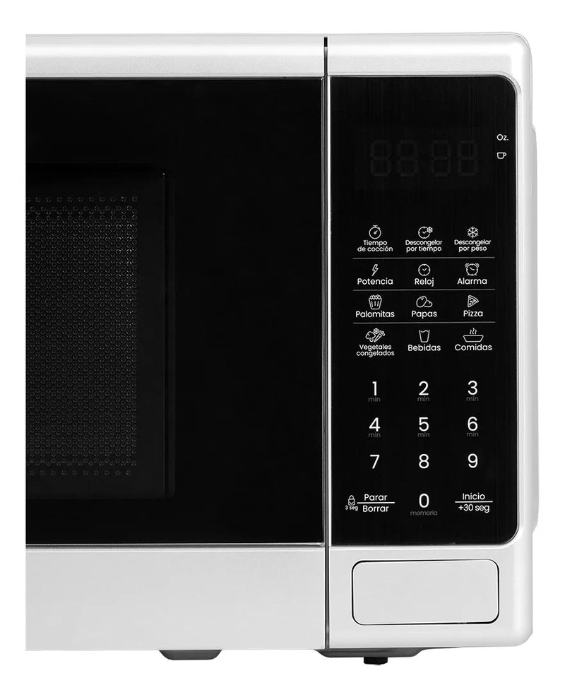 Combo Haceb: Estufa De Empotrar 60x43 + Campana + Microondas Color Gris