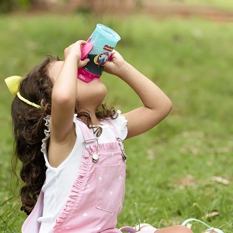 Vaso De Entrenamiento Fisher Price Bb1021 Rosa Color Turquesa Liso