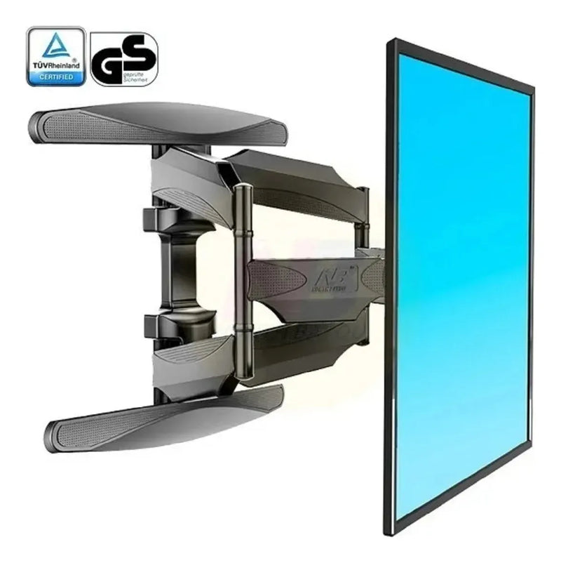 Soporte De Tv Nia L600 Articulado 40 A 80 Pulgadas Pared Negro