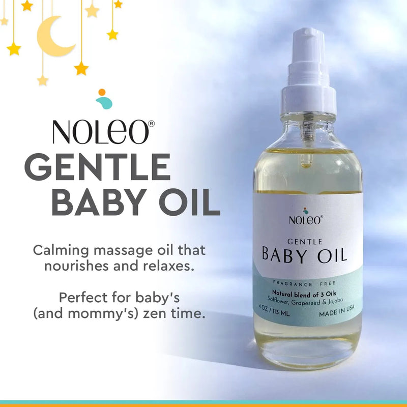 Noleo Gentle Baby Oil - Aceite Calmante Para Bebés Recién.