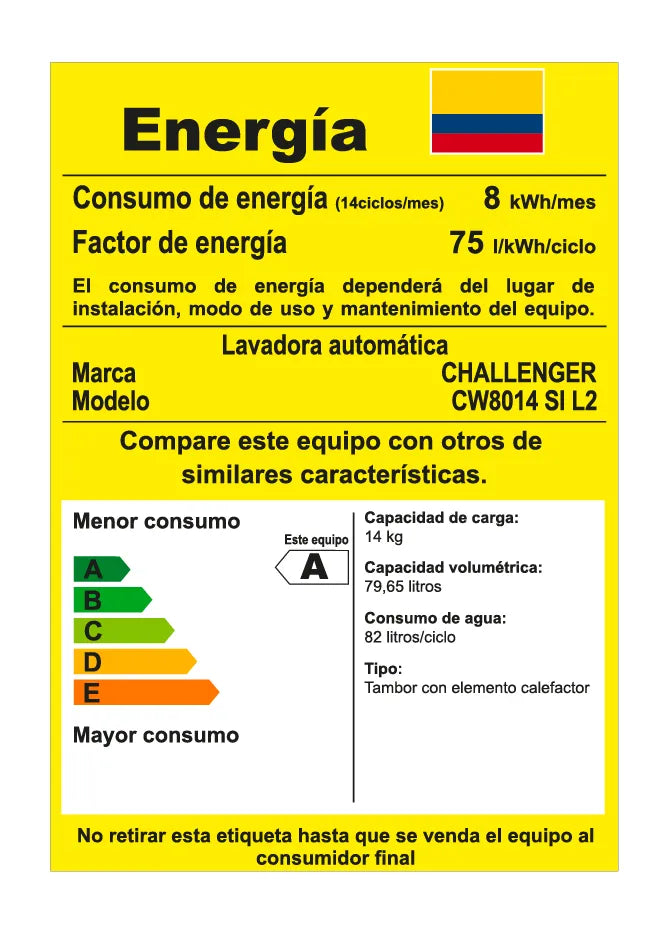 Nevera No Frost 325 Litros + Lavadora/secadora Inventer 14kg Gris