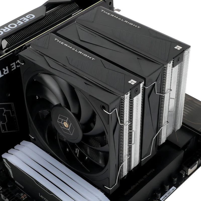 Cooler gamer para computadora Thermalright Royal Knight 120 - unidad por 1 unidades - Negro