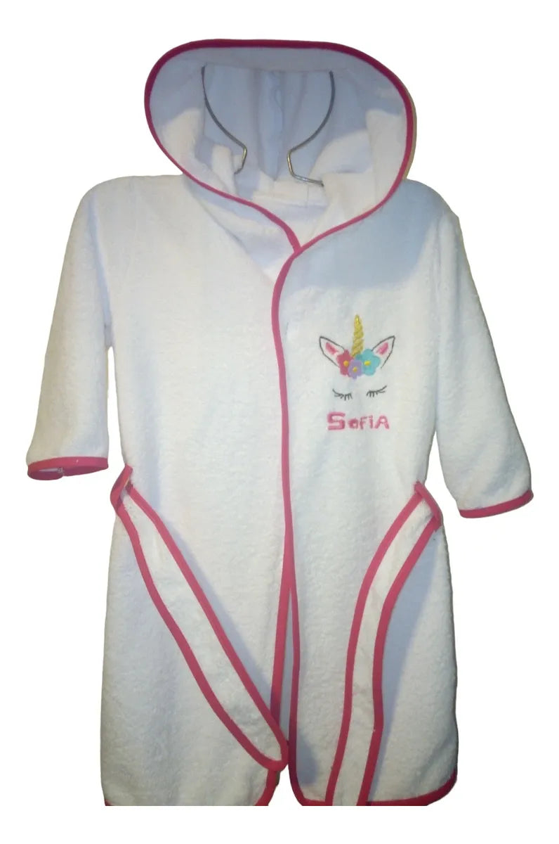 Salida De Baño En Toalla Infantil Personalizada