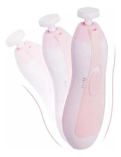 Lima Electrica Corta Uñas Bebe - Unidad Color Rosado