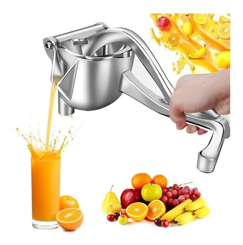 Exprimidor De Frutas Manual Metálico Jugos Limon Naranja