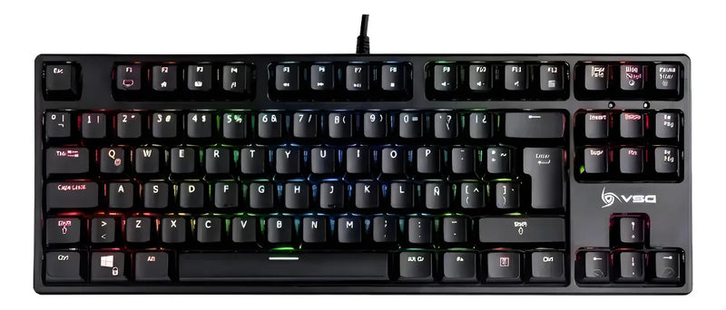 Teclado Mecanico Gamer Vsg Alnitak - E11evengames Color Del Teclado Sw Brown Idioma Español Latinoamérica
