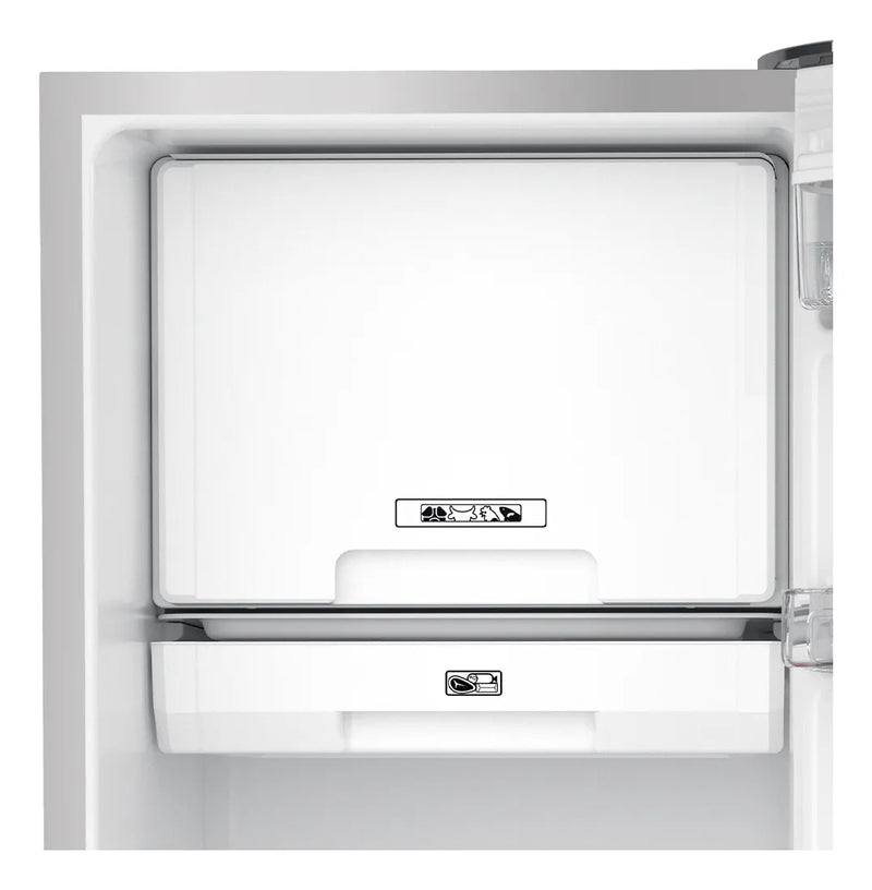 Nevera Convencional 211 Litros Brutos Mabe Rmu210nacu Color Gris