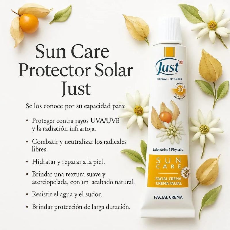 Protector Solar + Repelente Insectos Just