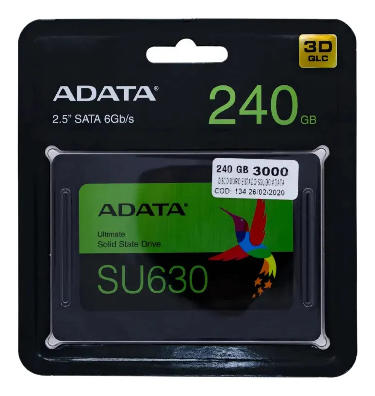 Disco Duro Ssd 240 Gb Adata Negro