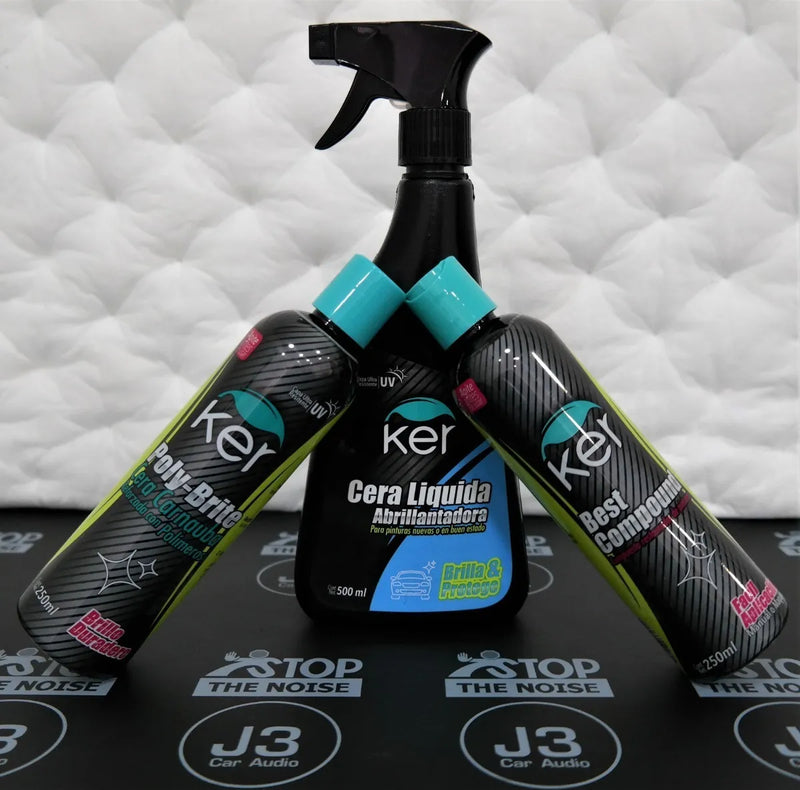 Kit Restaurador Pinturas Ker Para Vehiculos.