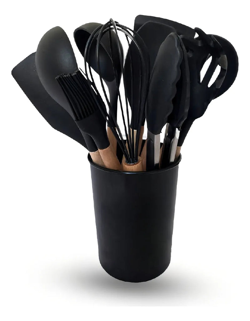 Freidora De Aire Nobelsound Air Fryer Doble Bandeja Con Utensilios Cuchillos Incluidos
