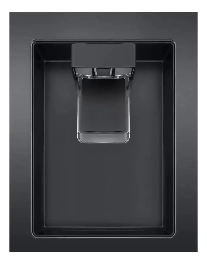 Nevera Lg 343l Bottom Freezer Doorcooling+ Thinq Negro Mate Plateado