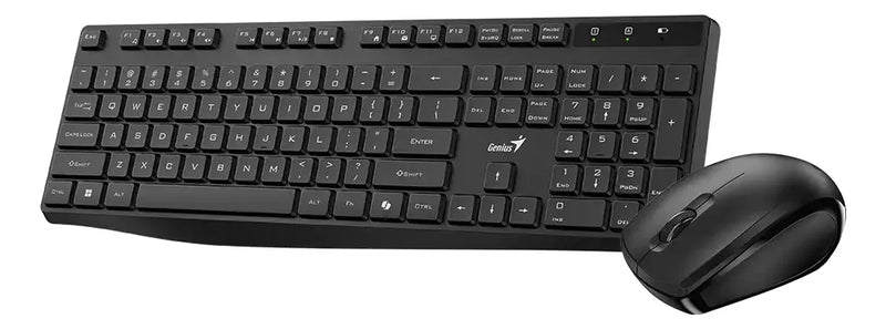 Combo Teclado + Mouse Inalambrico Genius Km-8206s Negro