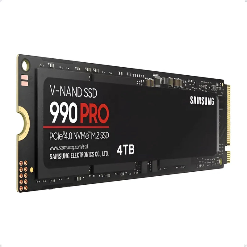 Disco Solido Ssd Samsung 990 Pro 4tb Pcie 4.0 7450 Mbs Nvme Color Negro