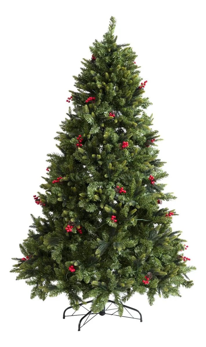 Árbol De Navidad Led 210 Cm 1355 Ramas Dear Santa