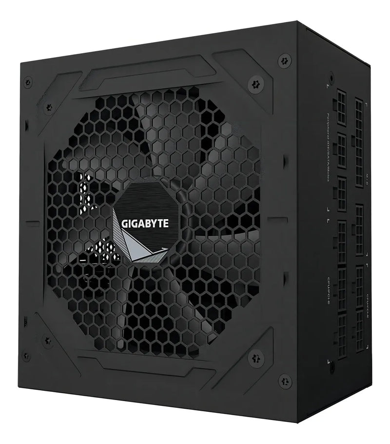 Fuente De Poder 1000w 80+gold Gigabyte Full Modular Ud1000gm Color Negro