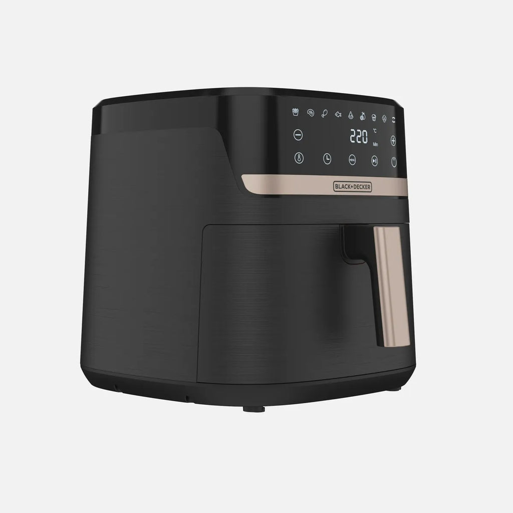 Freidora De Aire Black+decker 8l Purifry, Afbd82-1bdla Color Negro