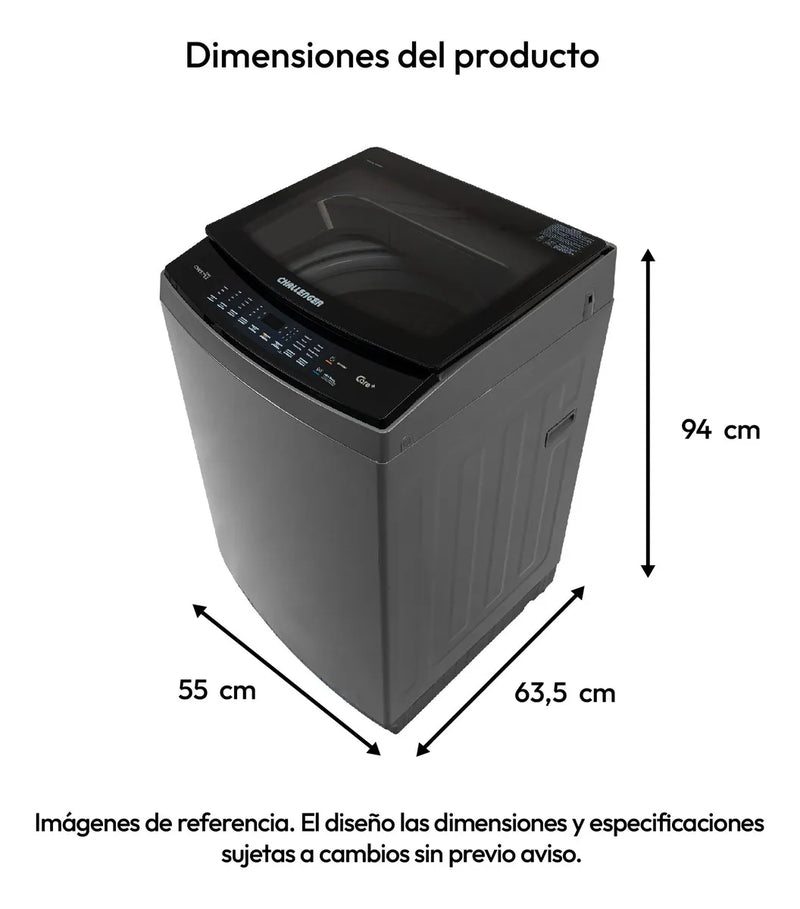 Nevera No Frost 317 Litros + Lavadora Automatica 13 Kg Gris