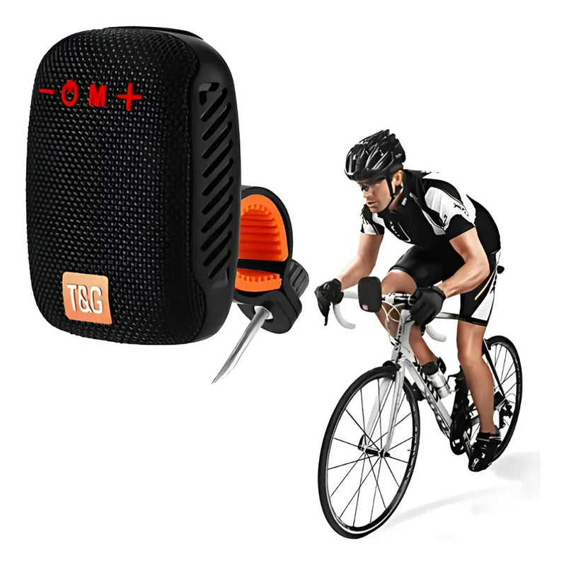 Altavoz Parlante Bluetooth Portátil Bicicleta Impermeable Negro