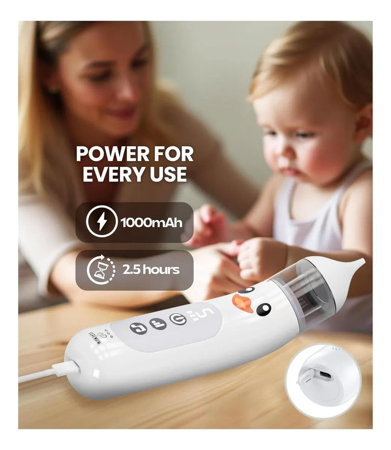 Aspirador Nasal En Serie Para Limpiador De Nariz Eléctrica Y