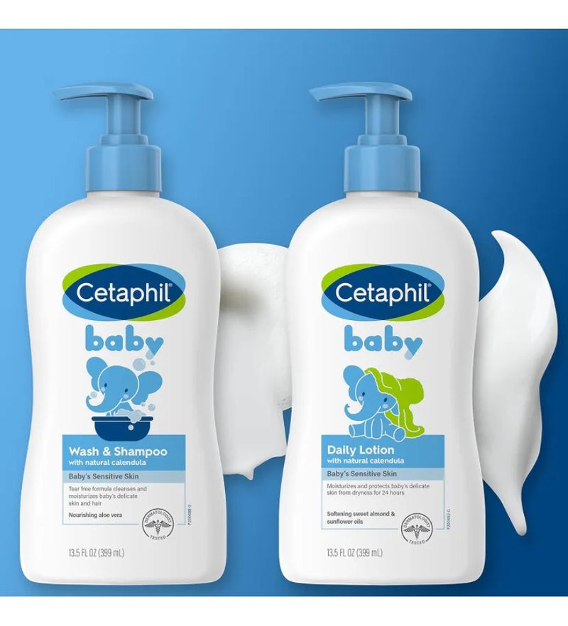 Kit Cetaphil Bebe Loción Y Shampoo Original