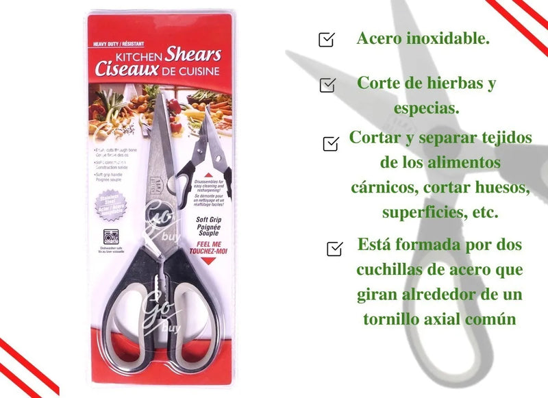 Tijeras Para Cocina Cuchillos Tramontina Ollas Acero Disponible