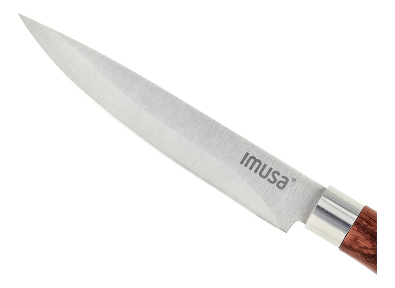 Cuchillo Multiusos Imusa Talent Madera De 12,5cm Color Marrón claro