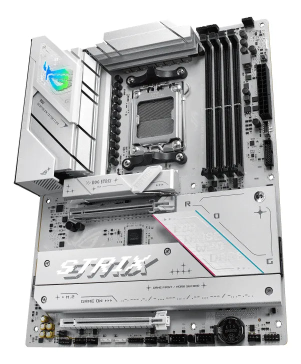 Tarjeta Madre Asus Rog Strix B850-a Gaming Wifi Am5 Pcie 5.0 Color Blanco
