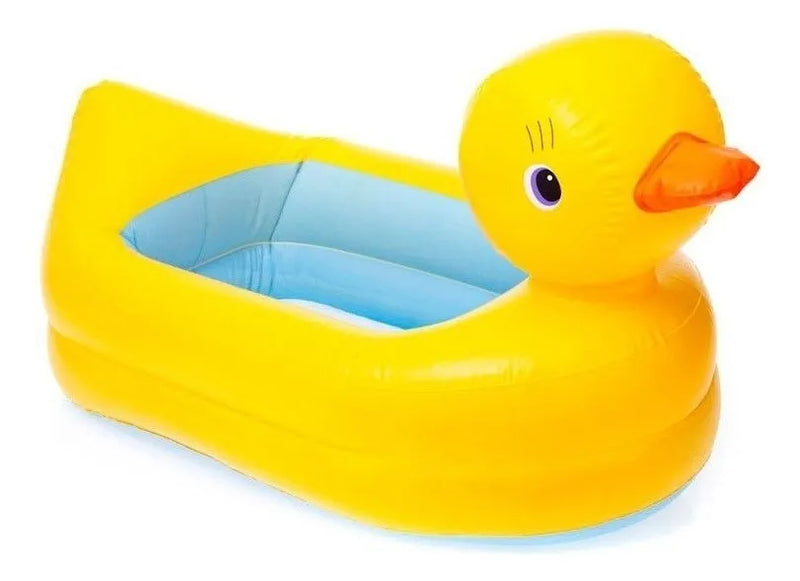 Bañera inflable Munchkin Duck para bebé de más de 6 meses, color amarillo