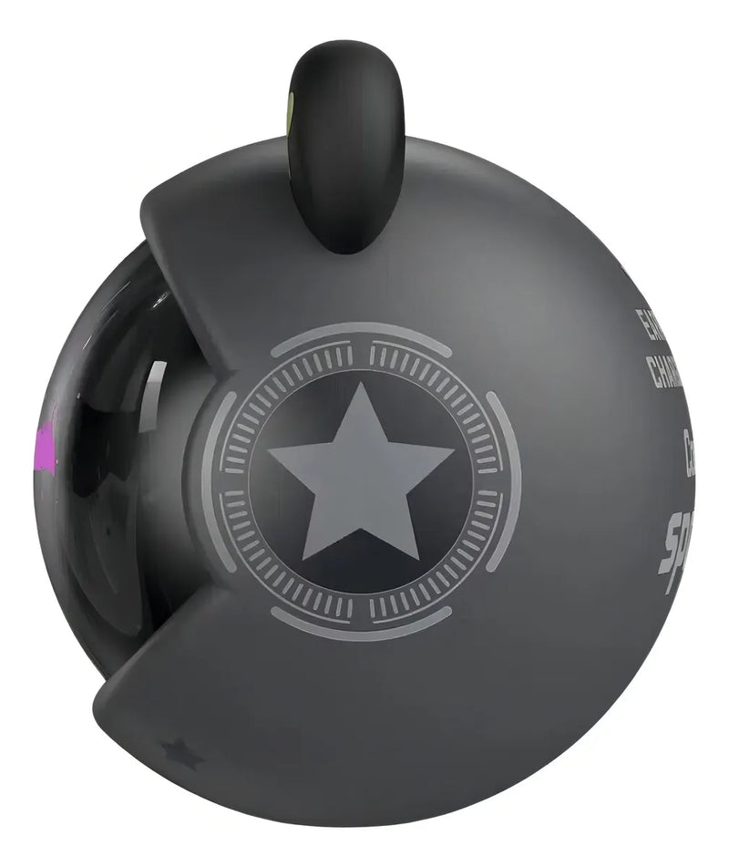 Audifonos Bluetooth Pods Gamer Onikuma T20 Switch Wonder Go Color Negro Neón Luz Blanca